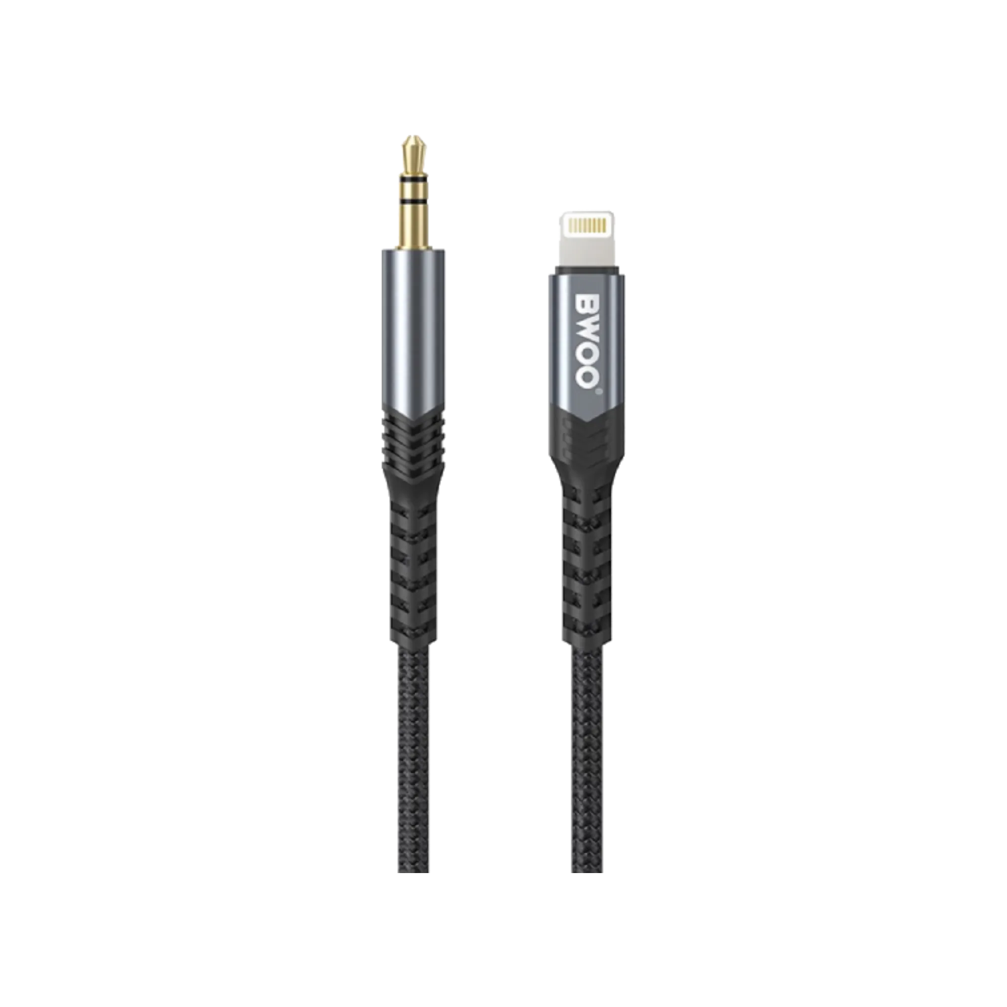 BWOO BO-AUX068 1.2 Meter Lightning to 3.5mm Audio Converter